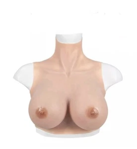 Forme seno realistiche silicone tette finte DD tazza taglia crossdresser drag queen - Foto 1 di 5