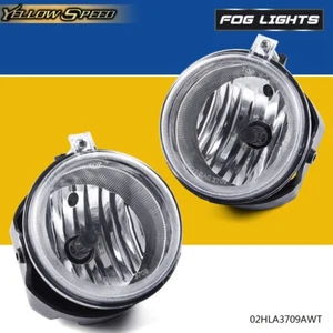Clear Lens Fog Light Lamps Fit For 05-10 Dodge Challenger Charger Nitro Avenger - Picture 1 of 12