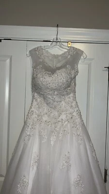 Vestido de novia para mujer talla 6 nuevo con etiquetas Foto 1 de 4