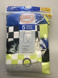 New Boys Wonder Nation 5 Pack Boxer Briefs L 10-12 - Picture 1 of 3