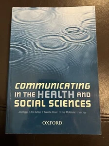 Communicating In The Health And Social Sciences 2006 by Joy Higgs - Picture 1 of 2