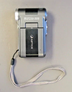 AIPTEK MZDV Black 5.0 MP CMOS 2.4" Swivel-Reversible LCD 3x Optical Camcorder - Picture 1 of 6