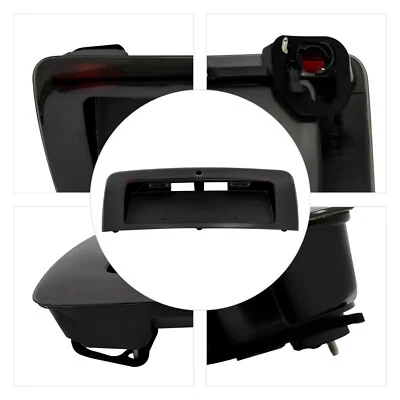 For 1998-2004 Audi A6 C5 Rear License Plate Lamp Frame Car Number Plate Cover US Foto 1 de 4