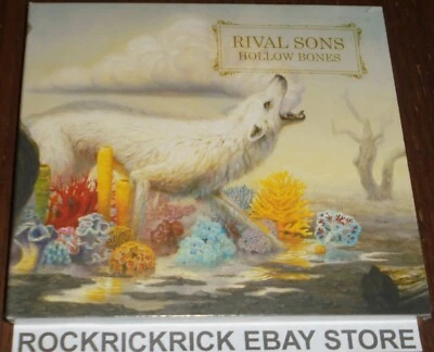 RIVAL SONS - HOLLOW BONES -9 TRACK CD- EARACHE DIGIPAK BRAND NEW SEALED - Image 1 of 2