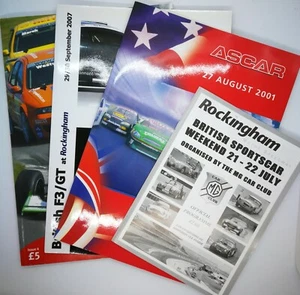 Rockingham Motor Speedway Motorsport Programmes 2000-2012 - ASCAR, BTCC, F3, GT - Picture 1 of 23