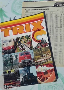 TRIX H0 TOTAL CATALOG 1976 /77 PRICE LIST MODEL RAILWAY MINITRIX TRACK N CONSTRUCTION BOXES - Picture 1 of 9