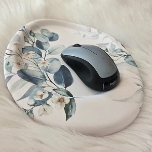 MEKASS Ergonomic Mousepad with Wrist Support Beautiful Flowers - Picture 1 of 11