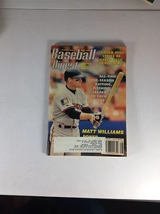 Baseball Digest Magazine, August 1994, Matt Williams, "One Owner" Of Magazine - Picture 1 of 3