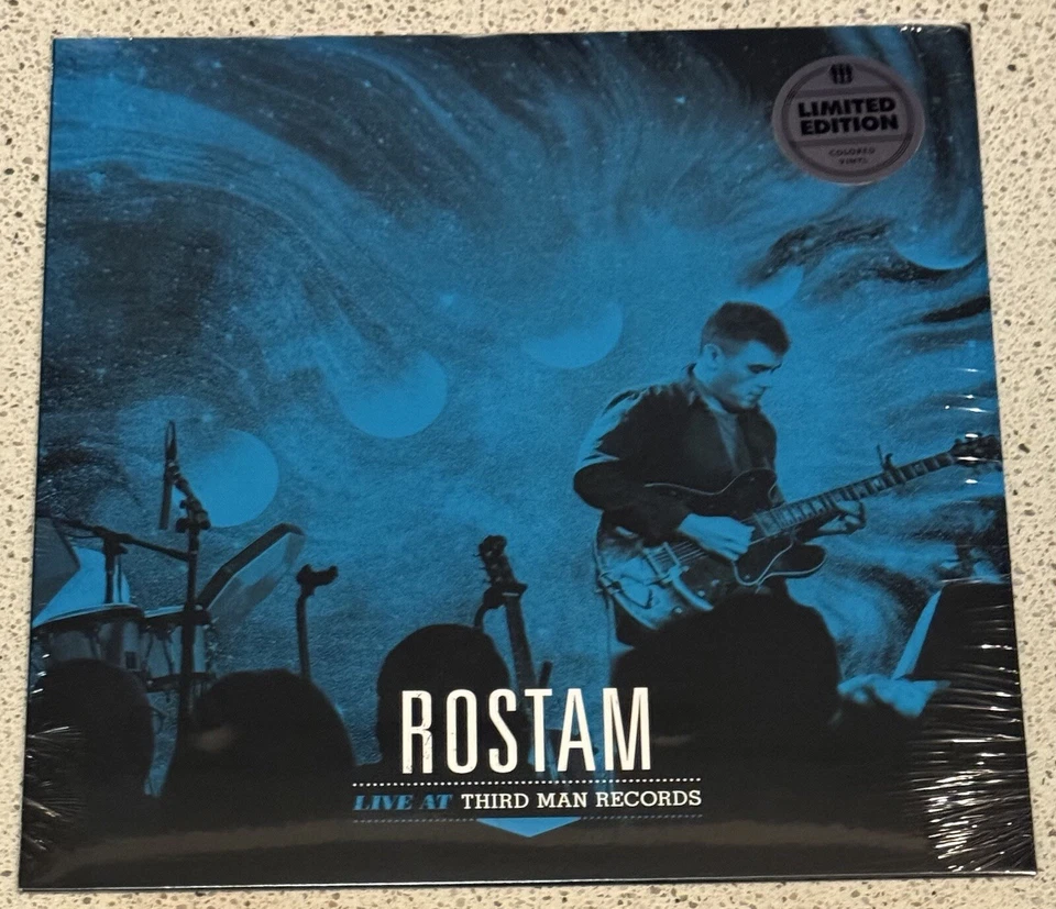 ROSTAM LIVE AT THIRD MAN RECORDS [VAMPIRE WEEKEND] LIMITED BLACK & BLUE VINYL - Image 1 of 1