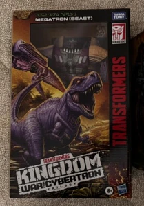 Transformers-Kingdom War For Cybertron- Beastwars-Hasbro-Megatron Beast-Like New - Foto 1 di 5