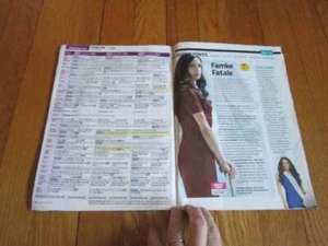 2014 TV Guide Famke Janssen, Halle Berry, NASCAR Earnhardt Jr & MORE! FREE SHIP - Imagen 1 de 7