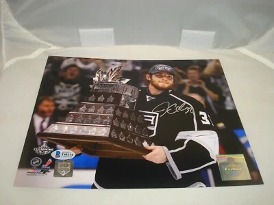 Jonathan Quick Signed Los Angeles Kings 8x10 Photo Autograph Beckett BAS COA 1B - Image 1 of 4