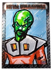 2015 MARVEL VIBRANIUM - THE LEADER - 1 OF 1 SKETCH CARD - JARETT WALEN / UD - Picture 1 of 2