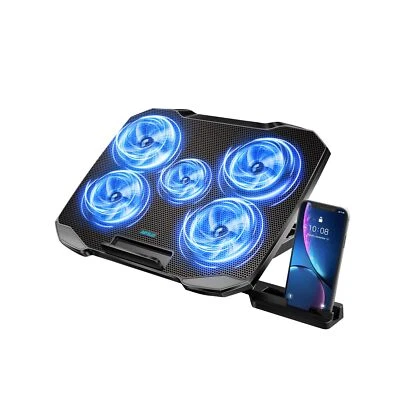 Laptop Cooling Pad Laptop Cooler Stand, Laptop Fan Cooling Pad for 12-15.6 In... - Image 1 of 4