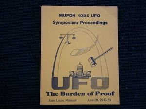 The 1985 MUFON Symposium Proceedings. UFO - Bild 1 von 15