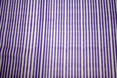 LAZY STRIPES IN PURPLE FROM LORALIE - 100% COTTON FABRIC - Image 1 of 3