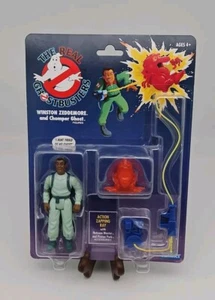 Nueva figura Kenner The Real Ghostbusters Winston Zeddemore & Chomper Ghost 2020 - Imagen 1 de 4
