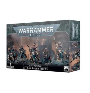 Warhammer 40k Astra Militarum : Attilan Rough Riders x5 • NIB 47-38 - Picture 1 of 1