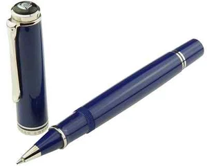 Pelikan Souverän R805 Tintenroller Dunkelblau Silber Fineliner TOP - Bild 1 von 12