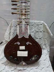 Sitar Musikinstrument mit Cover - Bild 1 von 10