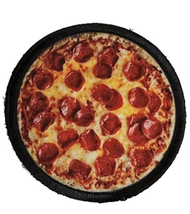 3" Pepperoni Pizza Morale Patch Tactical - Picture 1 of 11