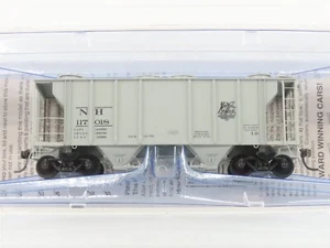 HO Scale Kadee 8627 NH New Haven Covered 2-Bay Hopper Car #117018 Sealed - Picture 1 of 6