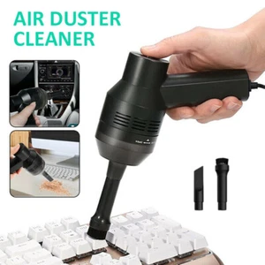 Cordless Electric Air Duster Vacuum Cleaner For Car PC Laptop Console Keyboard - Picture 1 of 12