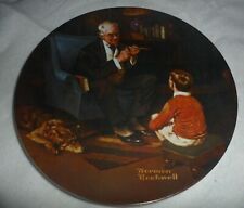 The Tycoon Knowles Collector's Plate 1982 Norman Rockwell Heritage Collection