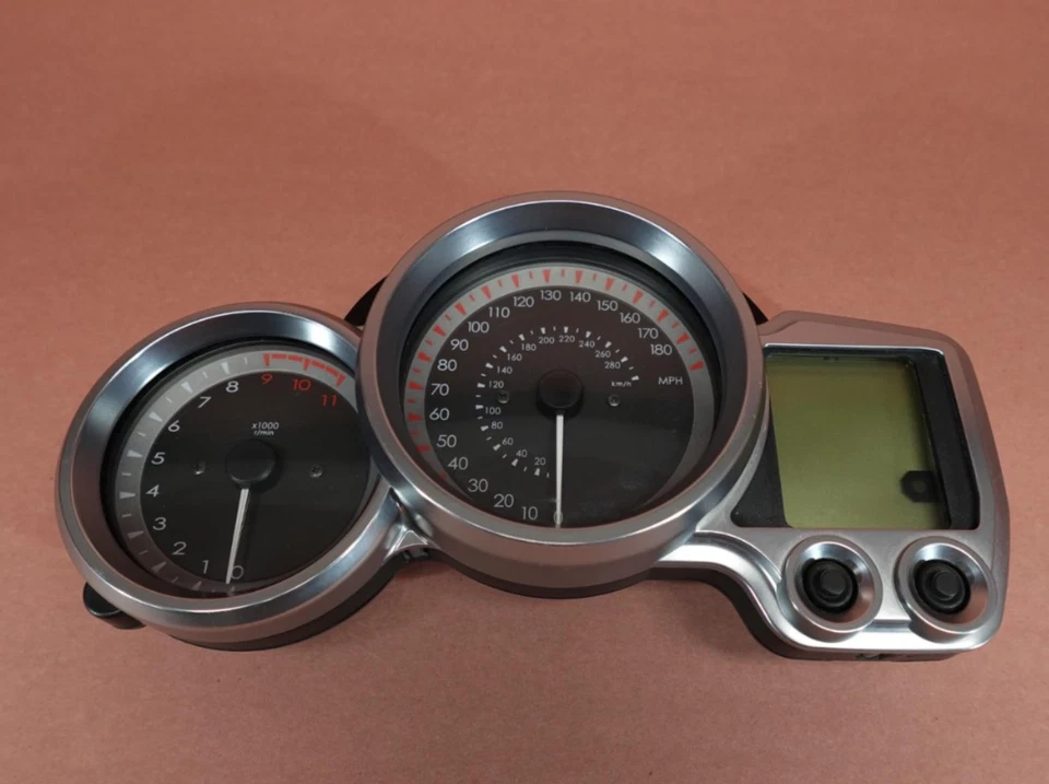 07-12 2007 Yamaha FJR1300 FJR 1300 velocímetro velocímetro velocímetro 3P600-23 Foto 1 de 4