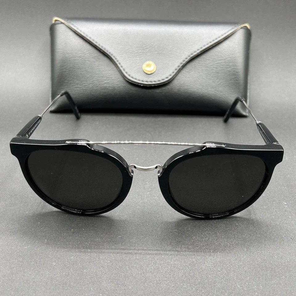 Очки солнцезащитные RetroSuperFuture 885 черные Италия 53-22 145 б/у дисплей - Изображение 1 из 4
