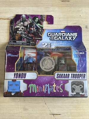 Marvel Minimates Yondu y Sakaar Trooper Set Exclusivo Guardianes de la Galaxia Foto 1 de 4