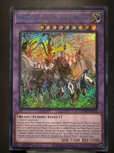 Yu-Gi-Oh Sleipnir the Runick Mane - DUNE-EN035 - Secret Rare 1st ED - NM/M - Picture 1 of 2