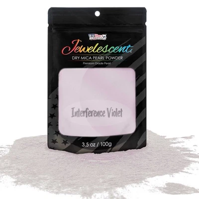 Interference Violet Mica Pearl Powder 3.5oz Cosmetic Grade Soap Slime Makeup Art - Image 1 of 4