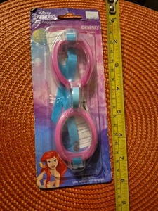 Disney Princess Ariel Youth Swim Goggles - Picture 1 of 16