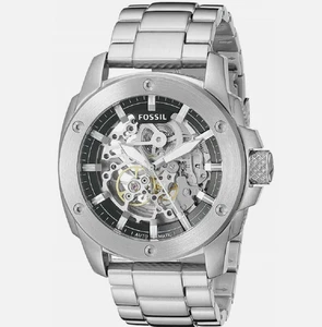 Orologio Fossil ME3081 Uomo Macchina Moderna Automatico Acciaio - Foto 1 di 5