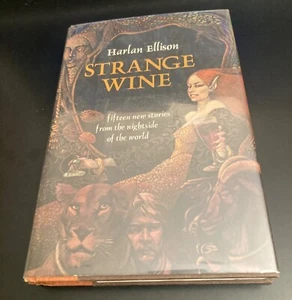 HARLAN ELLISON, STRANGE WINE **SIGNED 1ST EDITION!* BEAUTIFUL/MINT COPY! - Picture 1 of 10