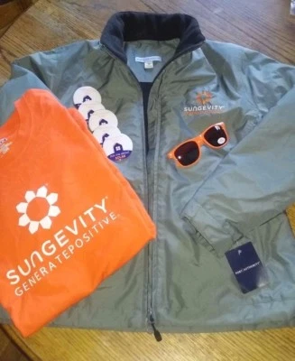 NWT Water/Wind Proof PORT AUTHORITY Jacket, Zip Front, Fleece Lined Port Pocket - Image 1 of 4