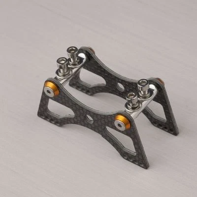 Epoxy Carbon Fiber Stand 225MG Servo Mount for Servo (HiTEC 225MG) RC Boat #1258 - Image 1 of 4