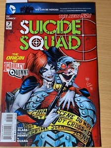 DC Comics Suicide Squad #7 Origin of Harley Quinn May 2012 Adam Glass VGC - Imagen 1 de 1