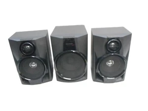 Subwoofer with 2 Speaker for Sharp 350W 5Disc Cassette CDBHS1050 "Read" - Picture 1 of 6