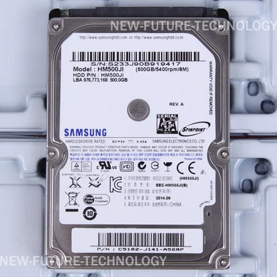 For SAMSUNG (HM500JI) 500 GB HDD 2.5" 8 MB 5400 RPM SATA Laptop Hard Disk Drive - Image 1 of 2