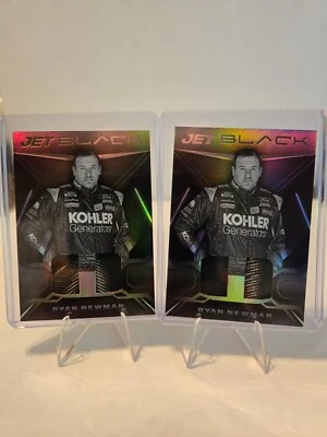 RYAN NEWMAN Dual Race-Used Tire 2022 Panini Chronicles Jet Black #JBM-RN  - Image 1 of 2