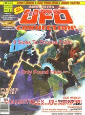 UFO CONNECTION 1976 Spaceship PYRAMIDS = POSTER Comic Book 8 SIZES 18" - 3 FEET