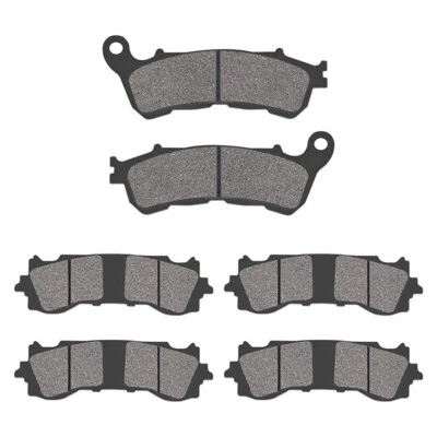 3Pairs Front Rear Brake Pads Kit For 2018-2024 Honda GL1800 Goldwing All models - Image 1 of 4