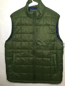 Chaleco acolchado - ST JOHNS BAY - Talla M, color verde militar, chaqueta acolchada NUEVO - Imagen 1 de 4