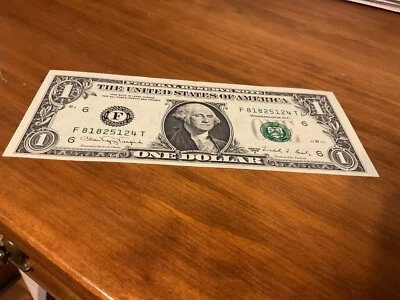 1988A Federal Reserve Note $1.00 Bill - Image 1 of 2