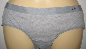 CHAMPION - NEW - GRAY COT/POLY STRETCH HI-CUT PANTY 4" SIDES - LARGE - Picture 1 of 2