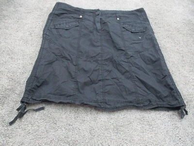 Esprit прямая юбка 14 хлопок черный карманы короткая длина молнии - Изображение 1 из 4