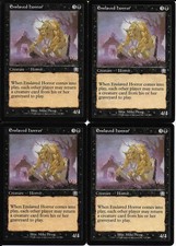 MTG: ENSLAVED HORROR Mercadian Masques UNCOMMON; played, Excellent condition x4