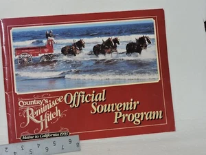 Countrys Reminisce Hitch Official Souvenir Program Main To California 1993 / - Picture 1 of 4